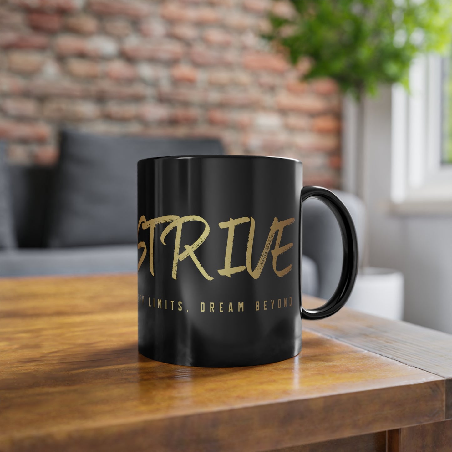 STRIVE Coffee Mug – Kraftvoll. Stylisch. Schwarz.